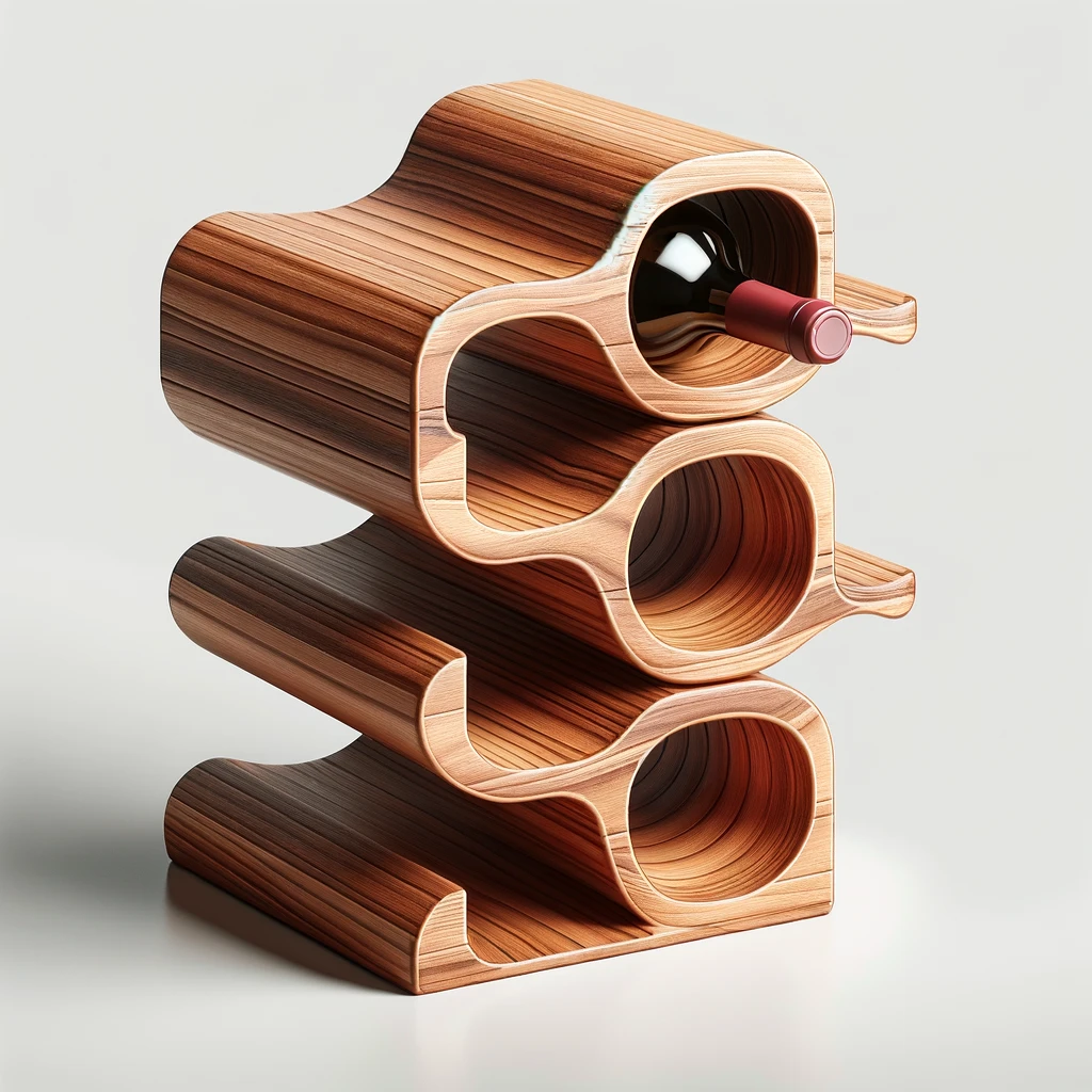 Wood Wine Rack